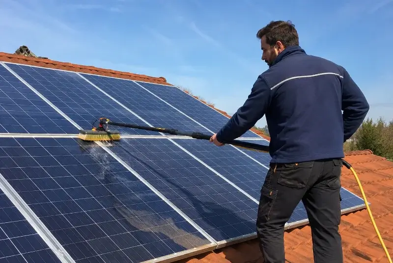 Nettoyage et entretien de panneaux solaires à Narrosse