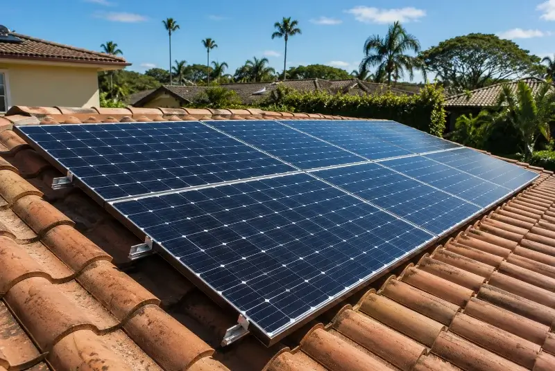 Installation de panneaux solaires à Narrosse